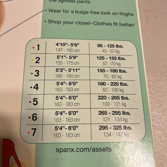 Footless shaper. Assets by Sara Blakey. A Spanx brand  nude 6 - Picture 4 of 4